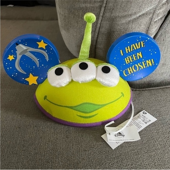 NWT Disney Parks Toy Story Alien You Have Been Chosen Hat Mickey Ears - Picture 1 of 4